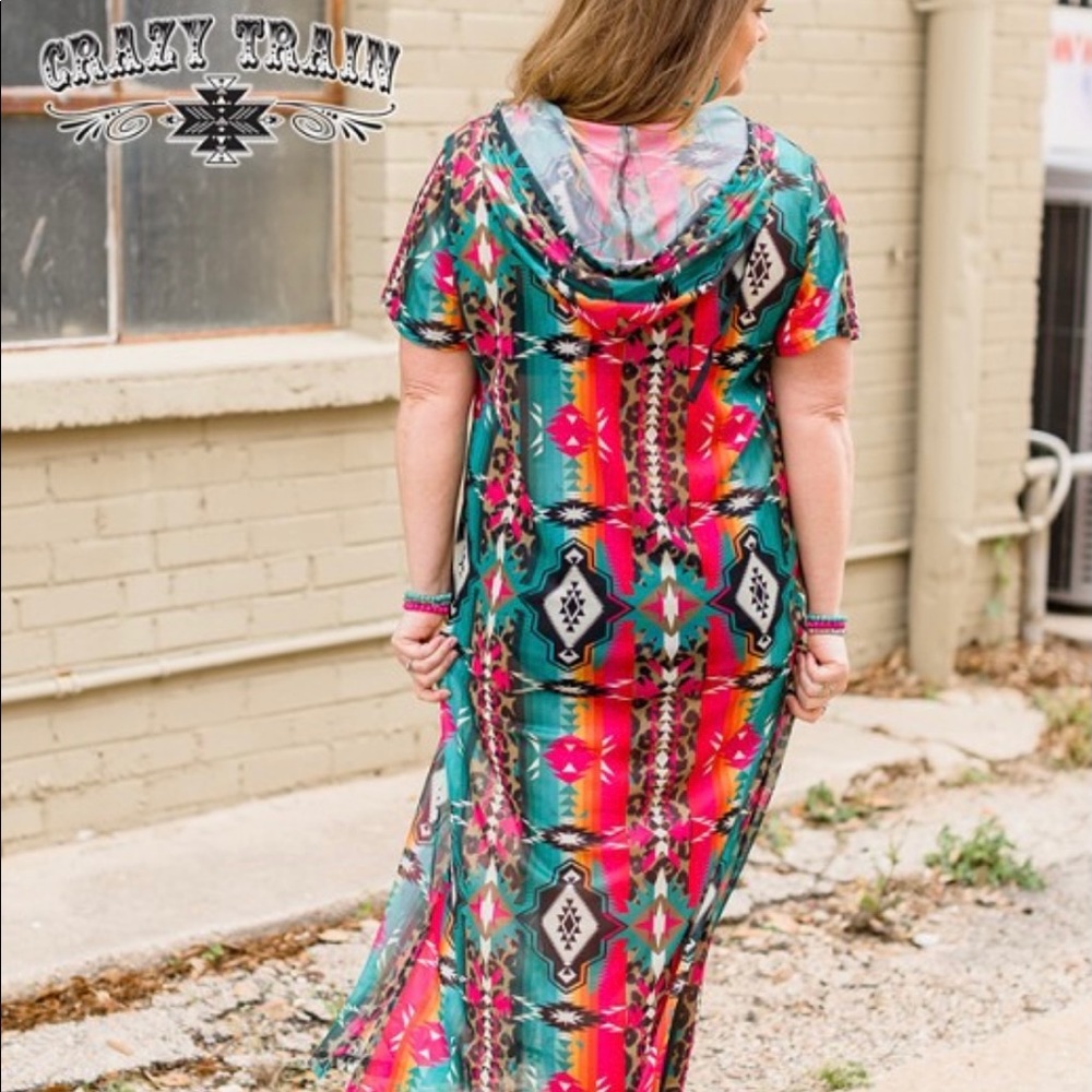 Crazy Train Malibu Momma Mesh Coverup - Picture 5 of 8